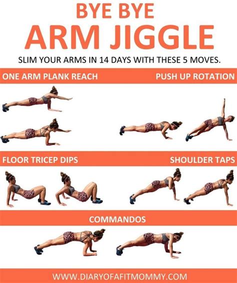 slim arms 5 min workout.